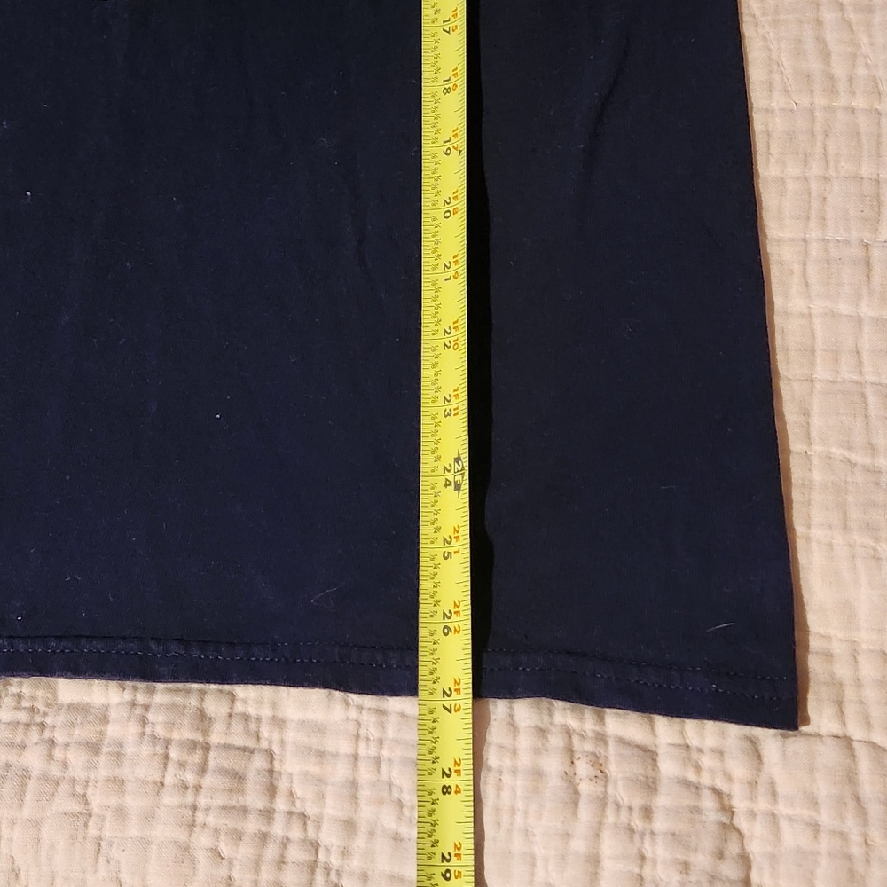 Lightsource Adult Sz M Navy Blue Graphic T Shirt Gods Creation Christian Nature - Picture 5 of 6